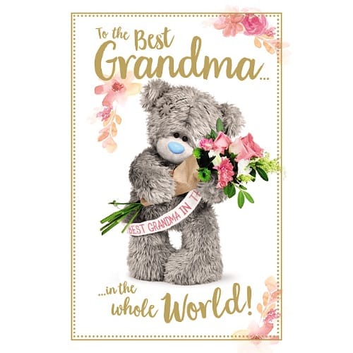 Me to You Best Grandma Mother's Day Card