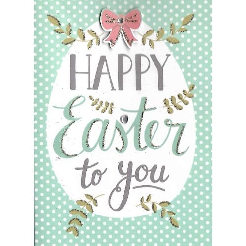 Happy Easter to you greeting card