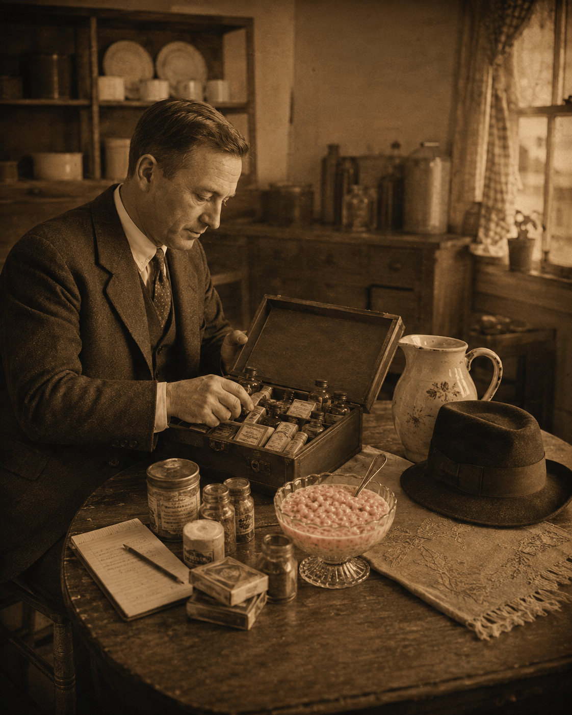 A Pennsylvania McNess salesman representing Harold Moyer