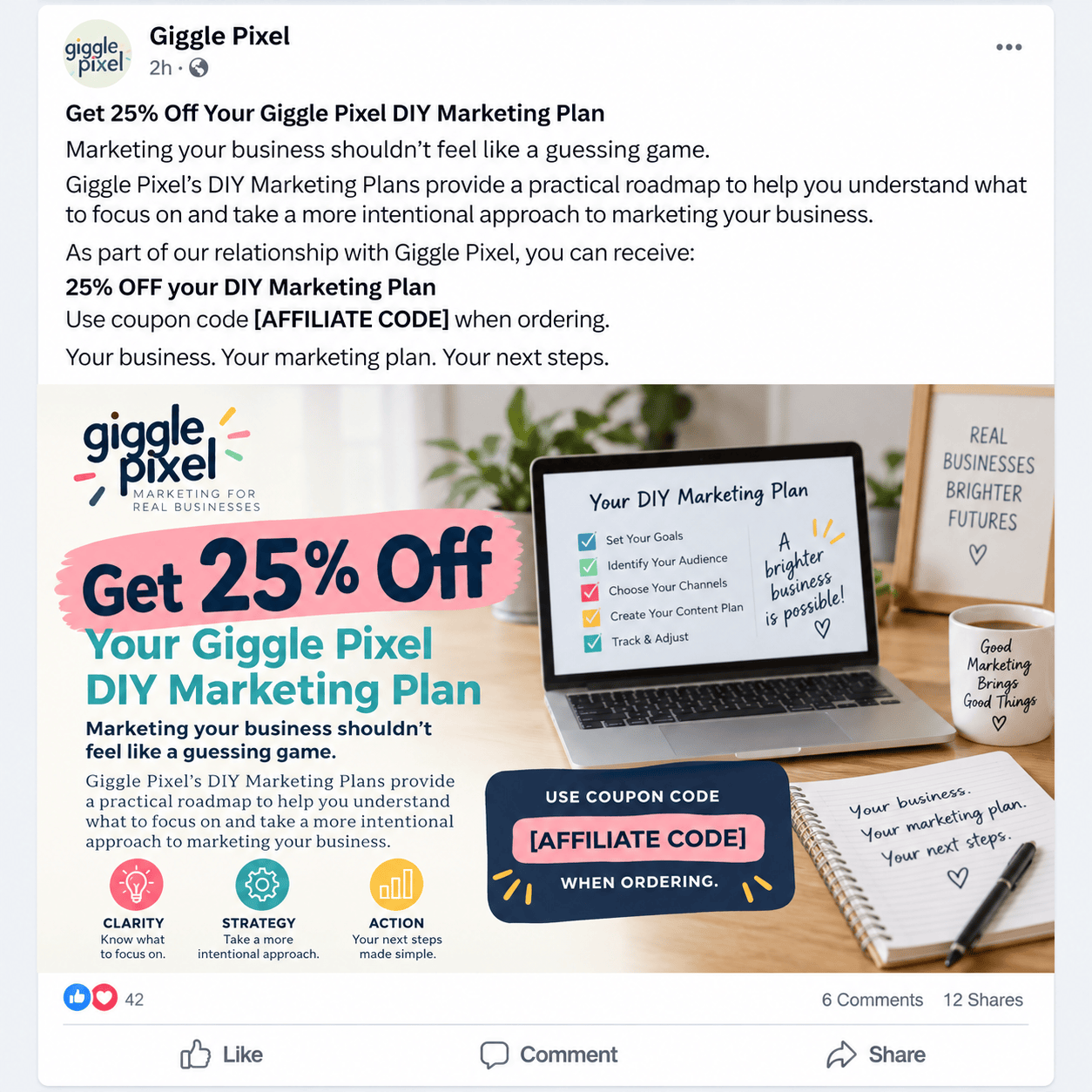 Affiliate Marketer Program | Giggle Pixel