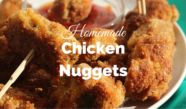 Homemade Chicken Nuggets | Mini Chef Mondays