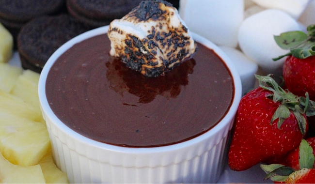Chocolate Marshmallow Fondue