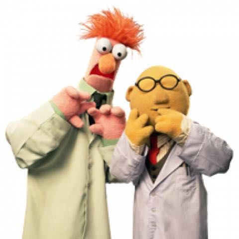 Die alter Egos der Schaffer: Assistent Beaker und Dr.Bunsen