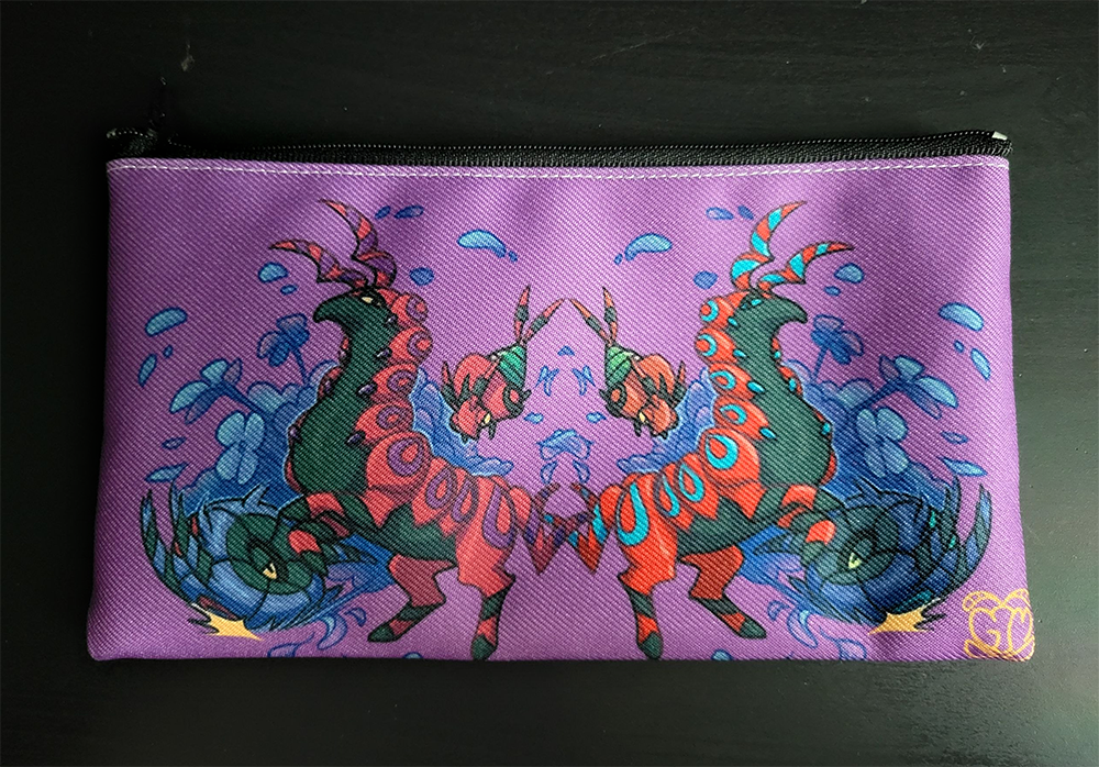 Venipede Whirlipede & Scolipede Zipper Bag