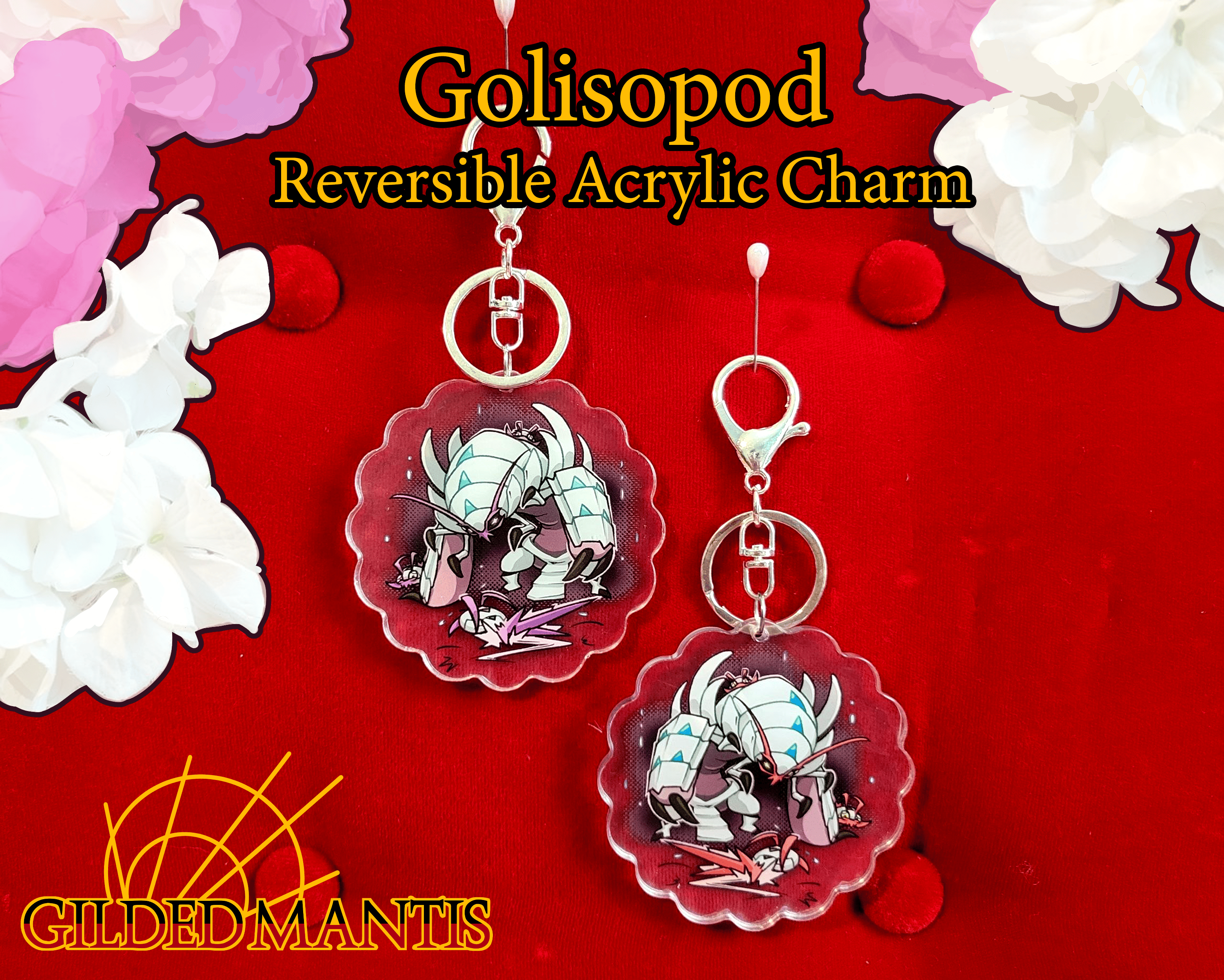 Wimpod & Golisopod Acrylic Charm