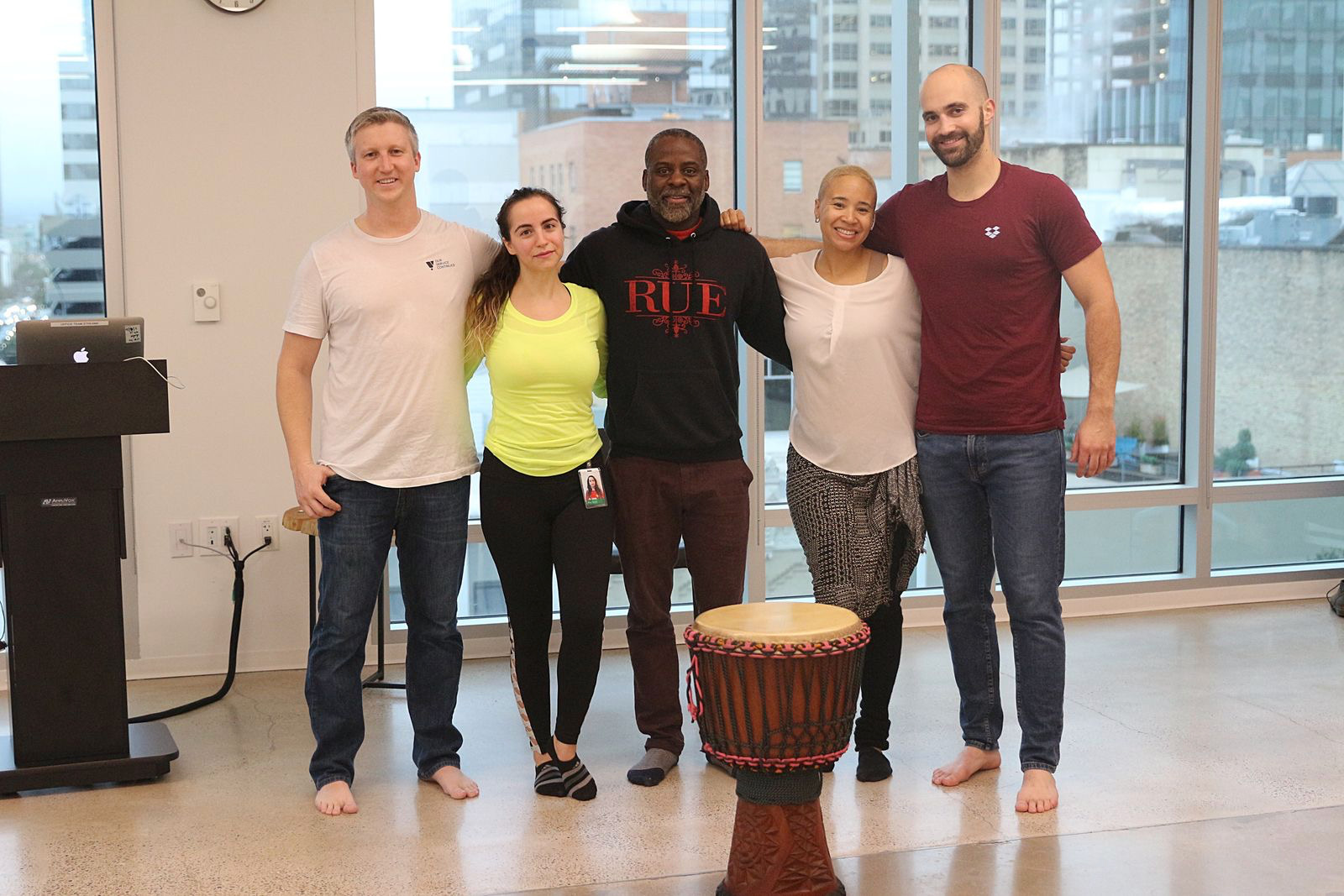 Group of People with drum