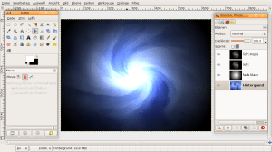 swirl colored gimpusers tutorial blur
