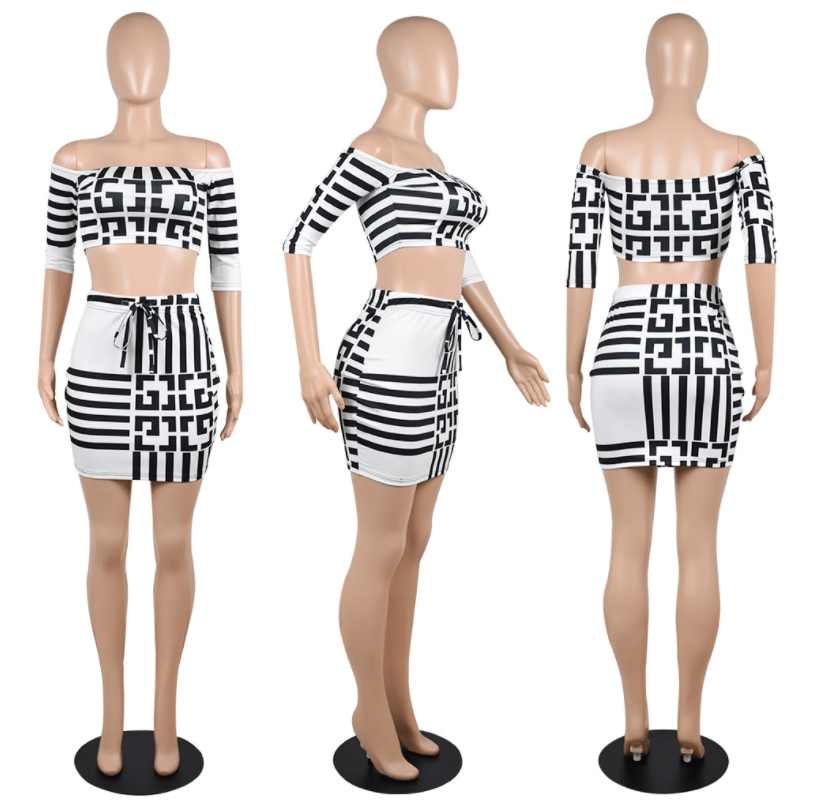 Very Sexy Halter Top Skirt