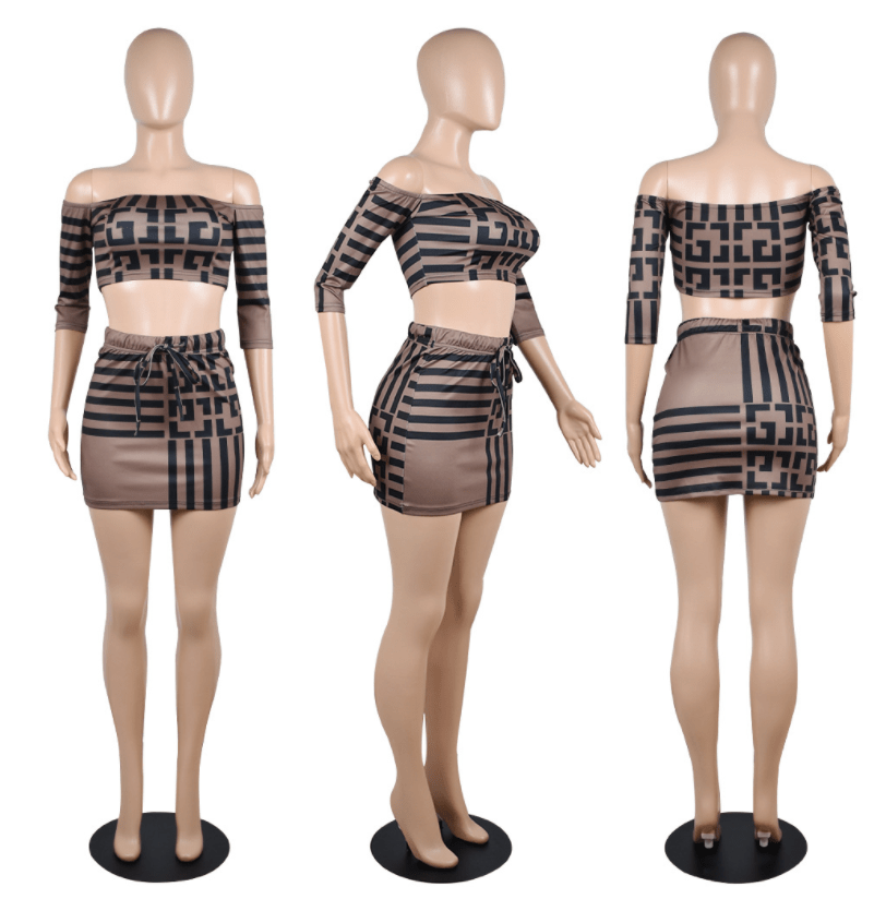 Very Sexy Halter Top Skirt