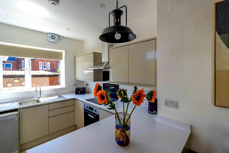 Kitchen at 31 Monks Road, 6 bedroom Exeter student house