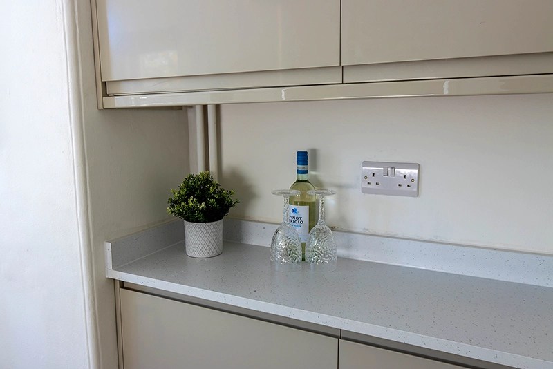 Kitchen at 31 Monks Road, 6 bedroom Exeter student house
