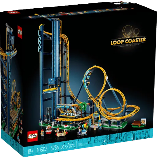 LEGO 10303 Roller Coaster doos voorkant