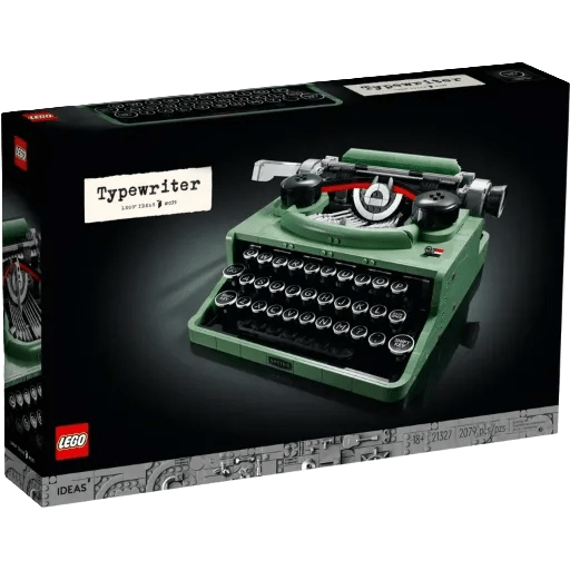 LEGO Ideas Typemachine 21327 – bouwbare retro schrijfmachine