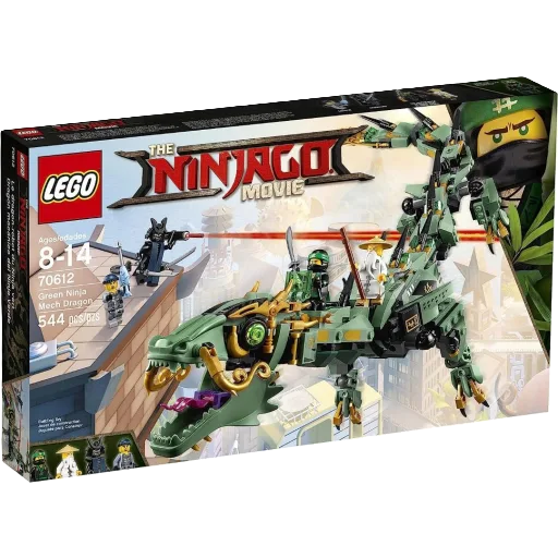 LEGO 70612 Groene ninja mecha draak doos afbeelding