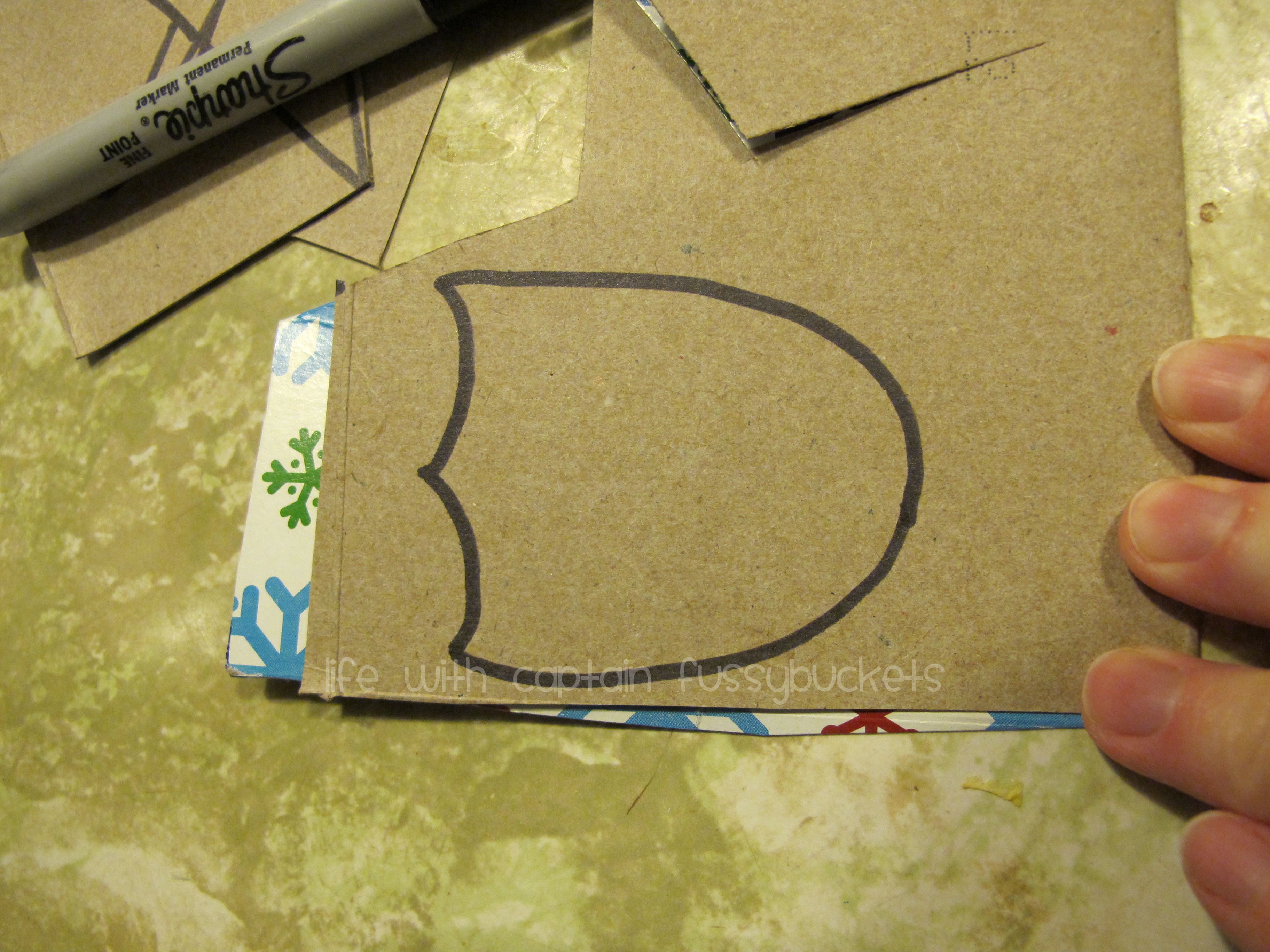 Crafting With The Captain Making A Police Badge Together