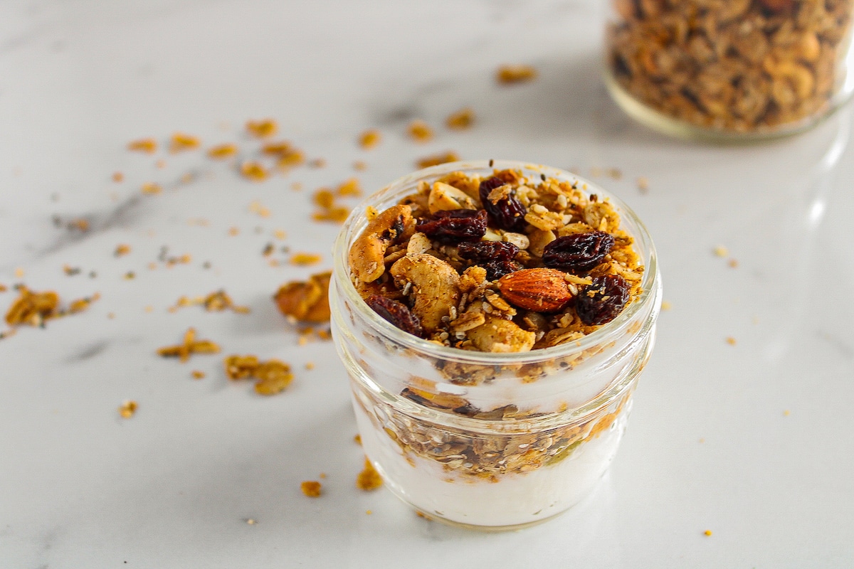 Cinnamon Raisin Nut Granola