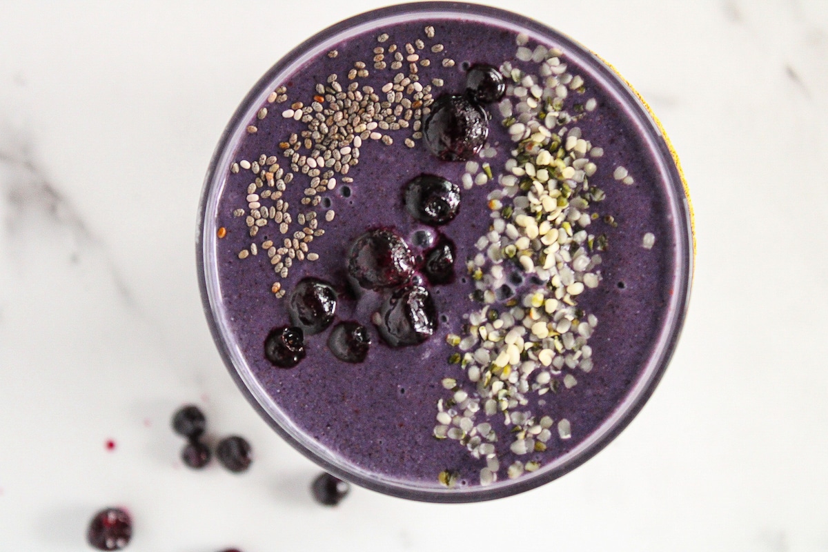 Simple Blueberry Smoothie