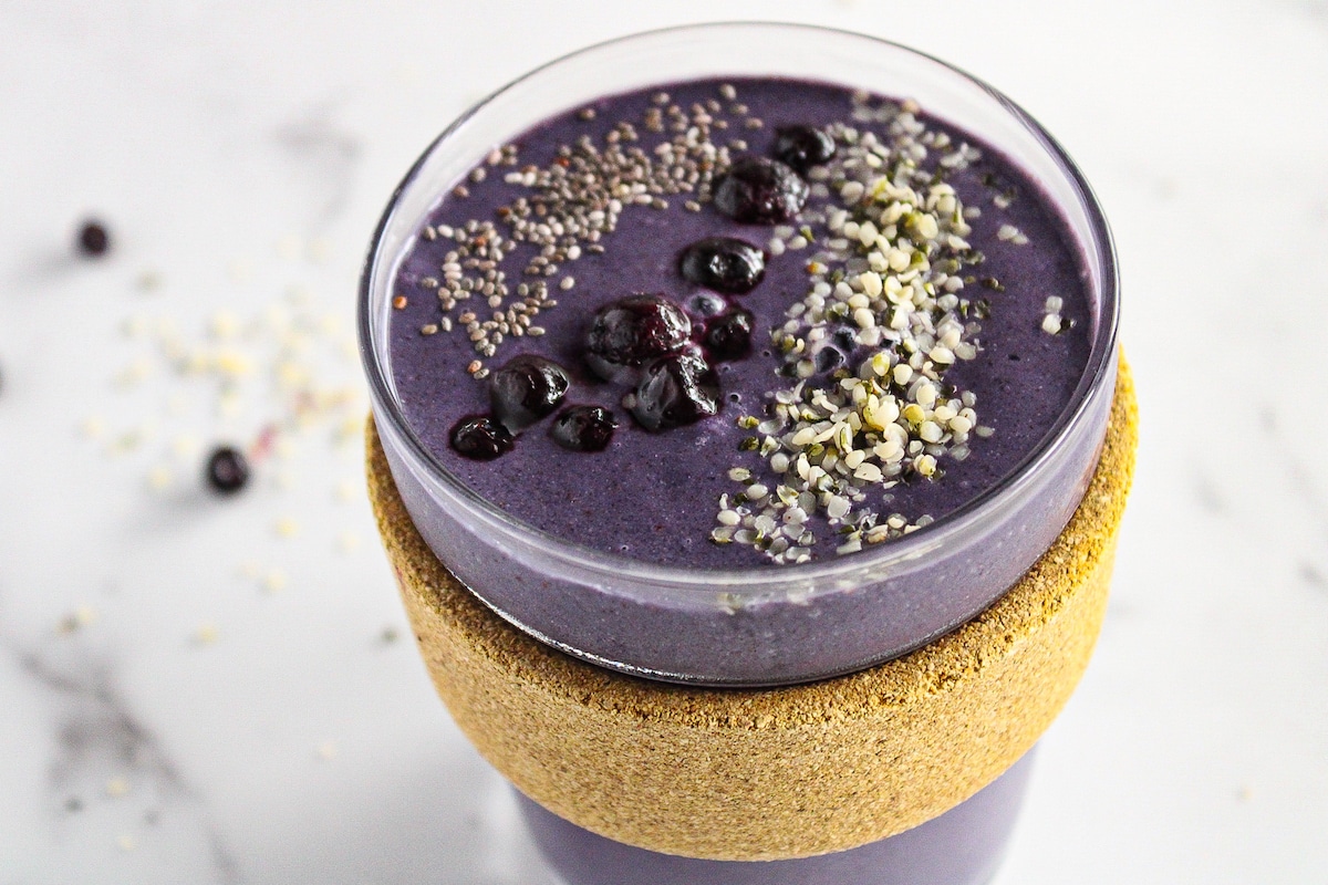 Simple Blueberry Smoothie