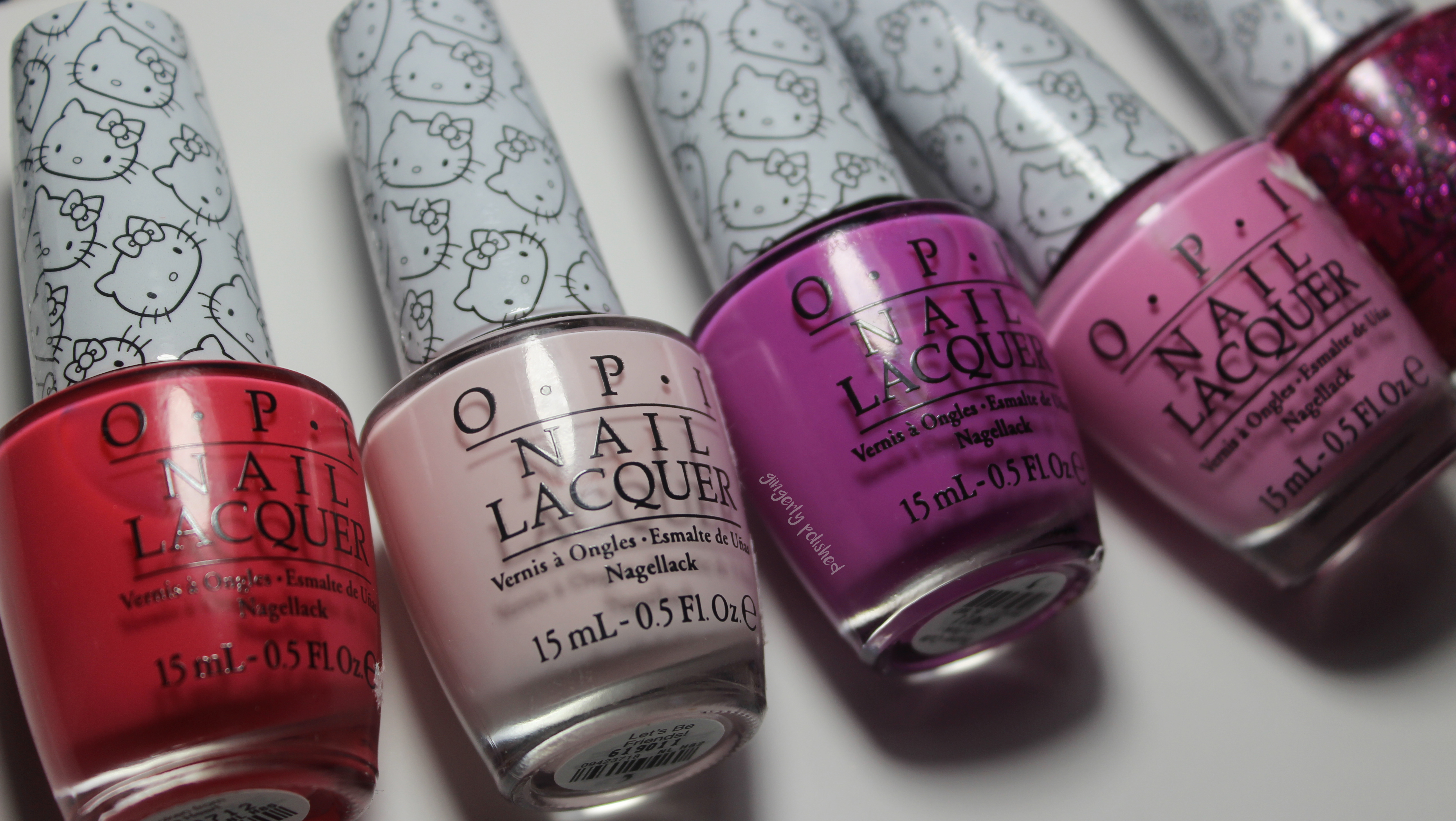 miki5751︎✿朝比奈 彩×Oggi×UNTITLED オールインワン Discount: TJ Maxx – OPI 'Hello Kitty' Shades – GINGERLY POLISHED