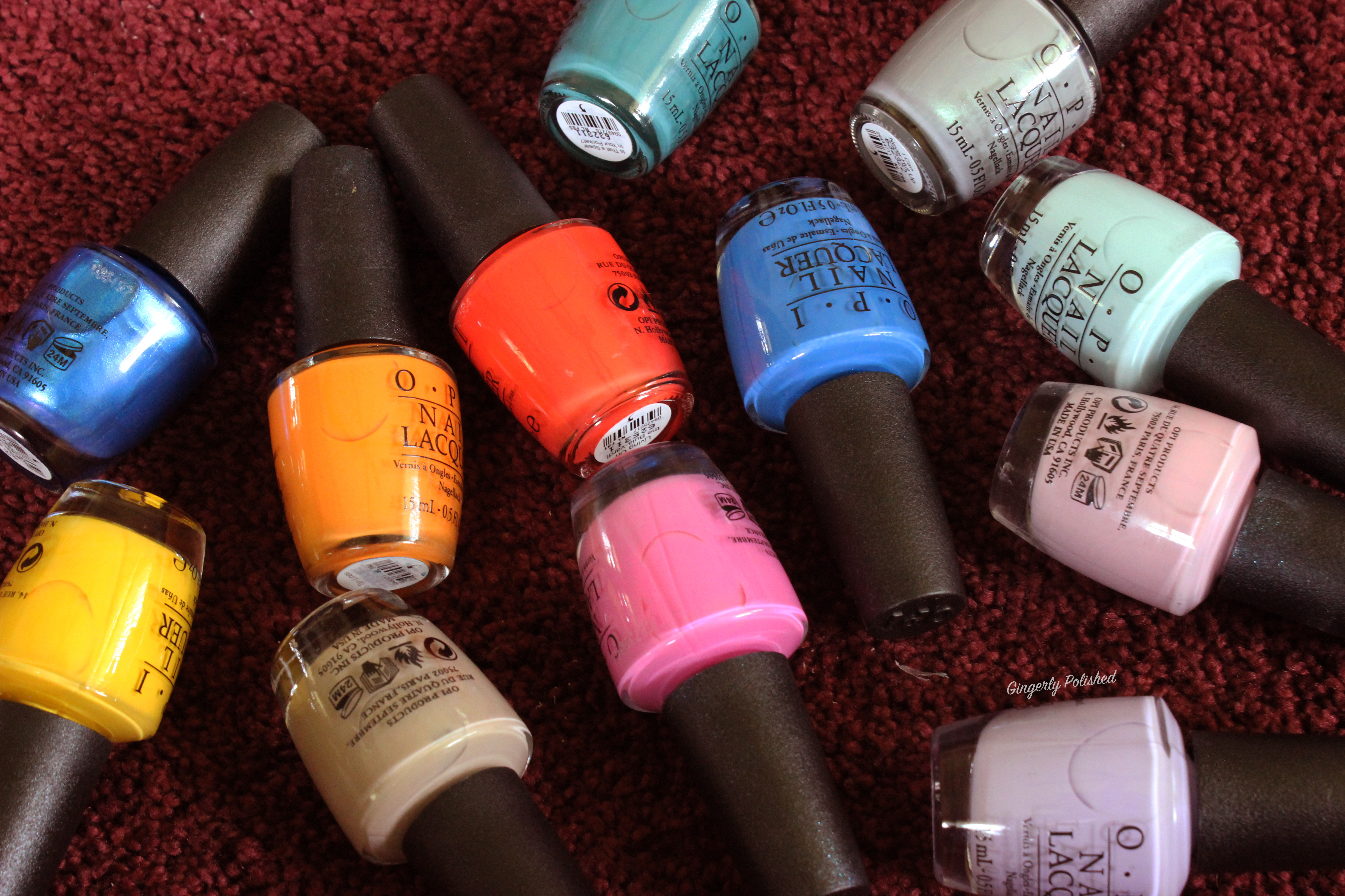 OPI 'Fiji' Spring 2017 Collection + Comparisons – GINGERLY POLISHED