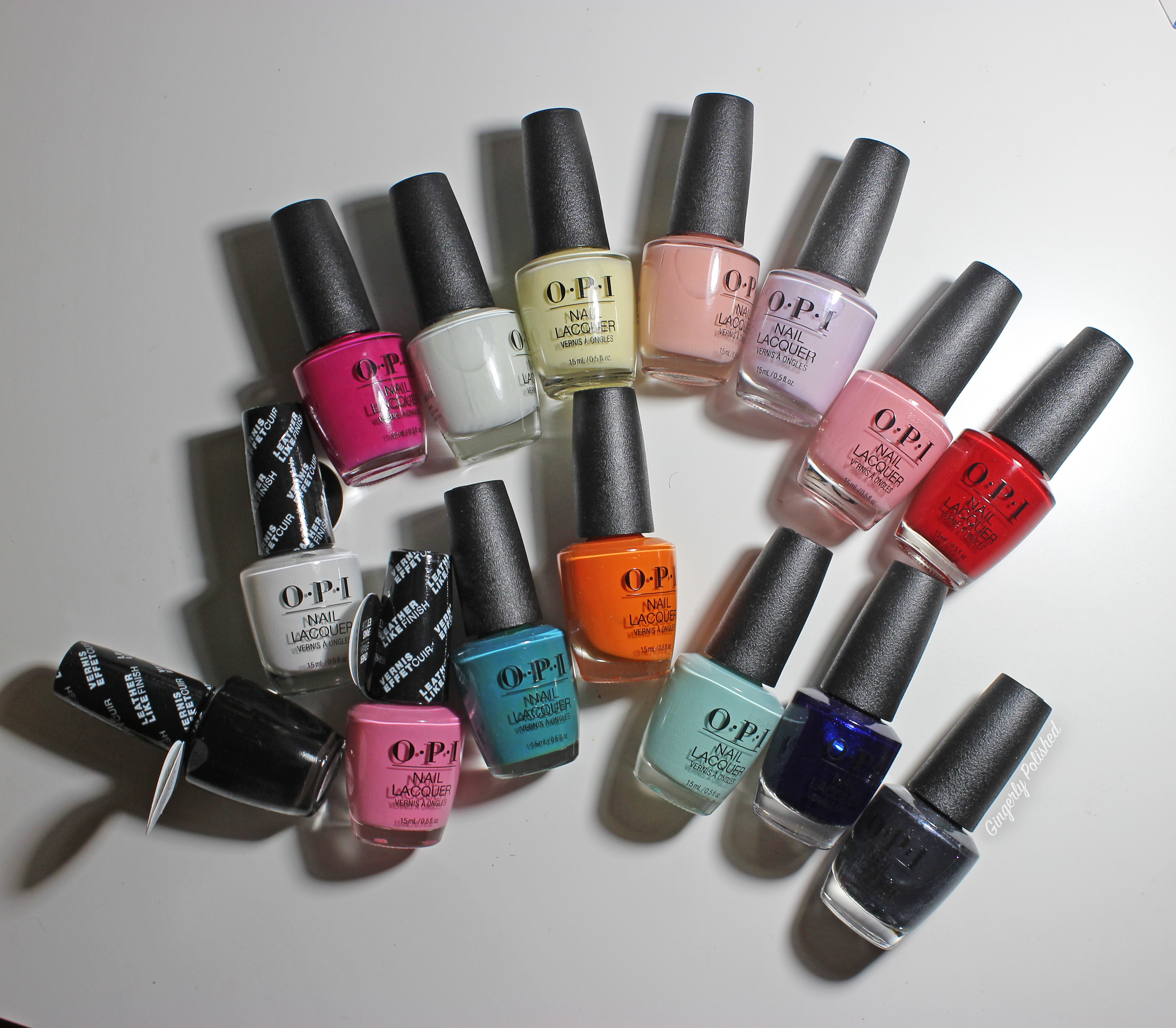 OPI Grease Summer 2018 Collection – GINGERLY POLISHED