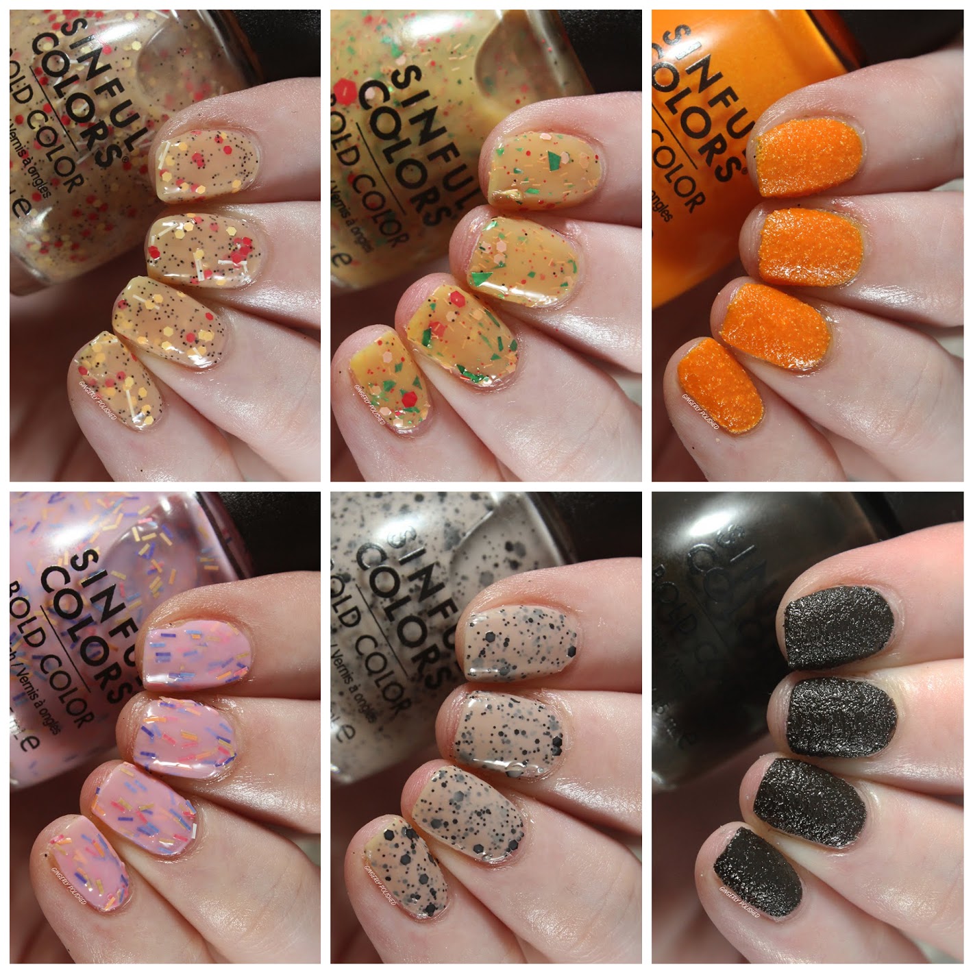 Sinful Colors Sweet & Salty Collection – Swatches & Review