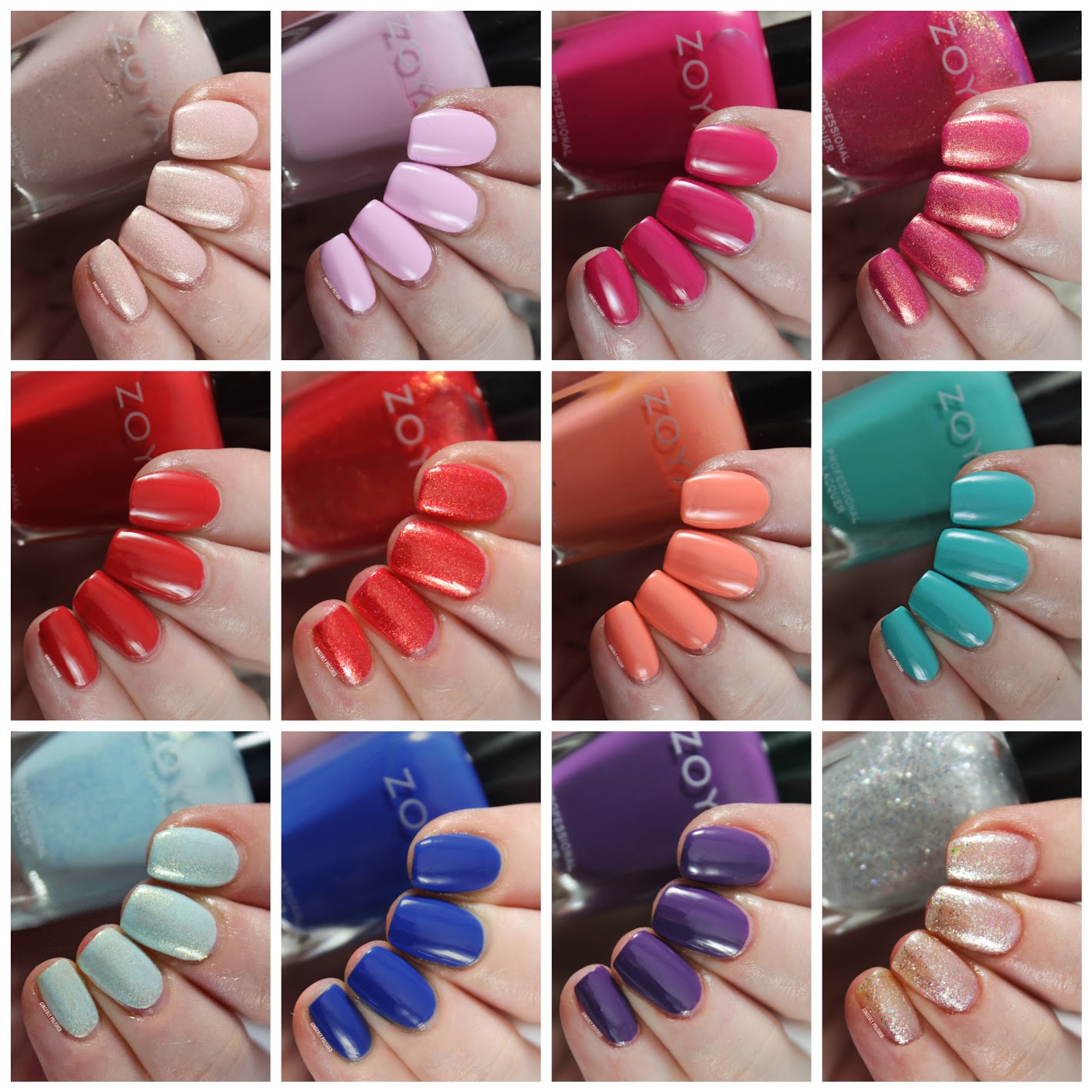 Zoya 'Splash' Summer 2020 Collection – Swatches & Review