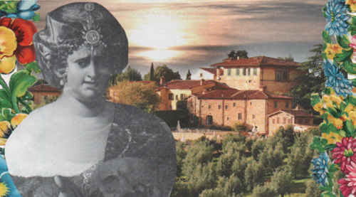 Size 6x4" Magazine collage