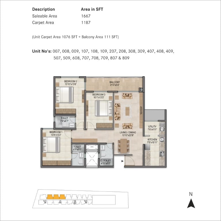 Century Horizon 3 & 4 BHK Flats on Bellary Road Jakkur North Bangalore