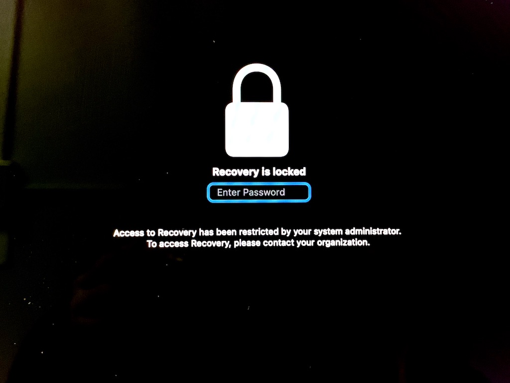 Setting An Apple Silicon Recovery Lock Password Through the Jamf API