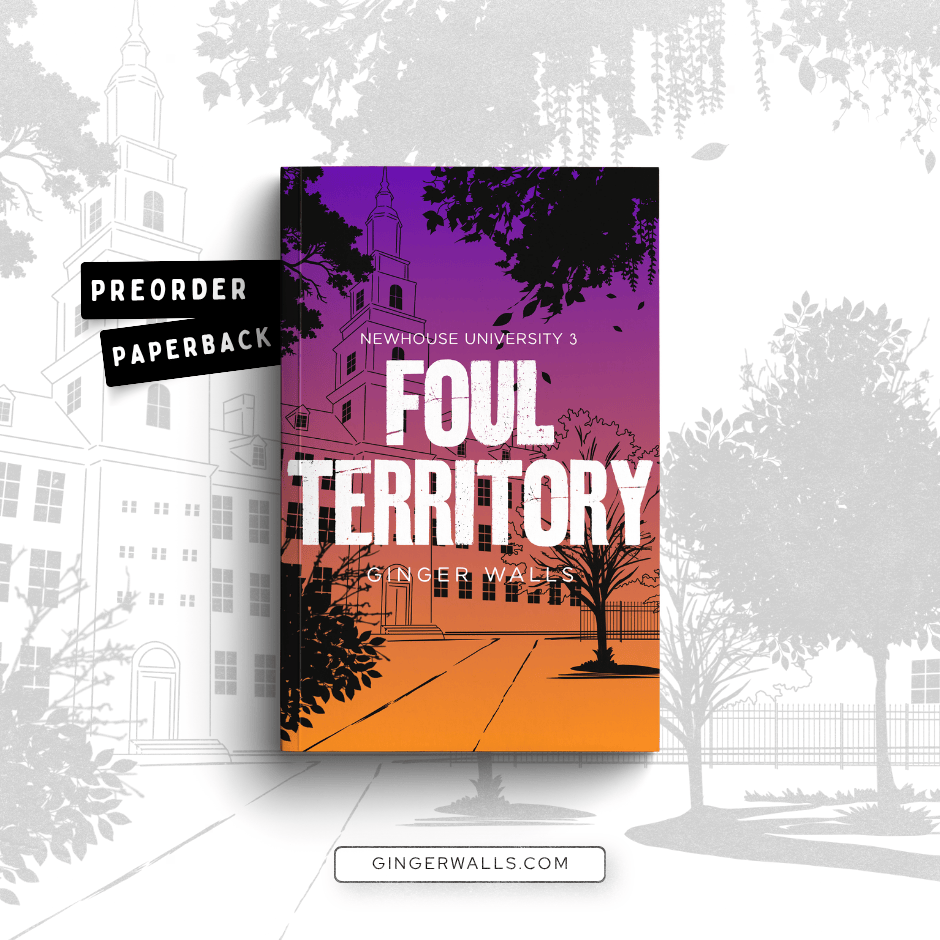Foul Territory Signed Paperback Illustrated Cover (NEW VERSION)