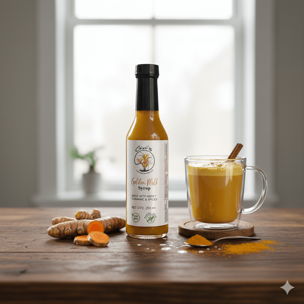 Golden Milk Syrup, 8 fl. oz.