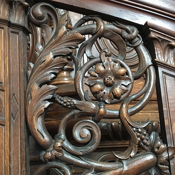 Paris 2017 - Woodwork in St. Eustache