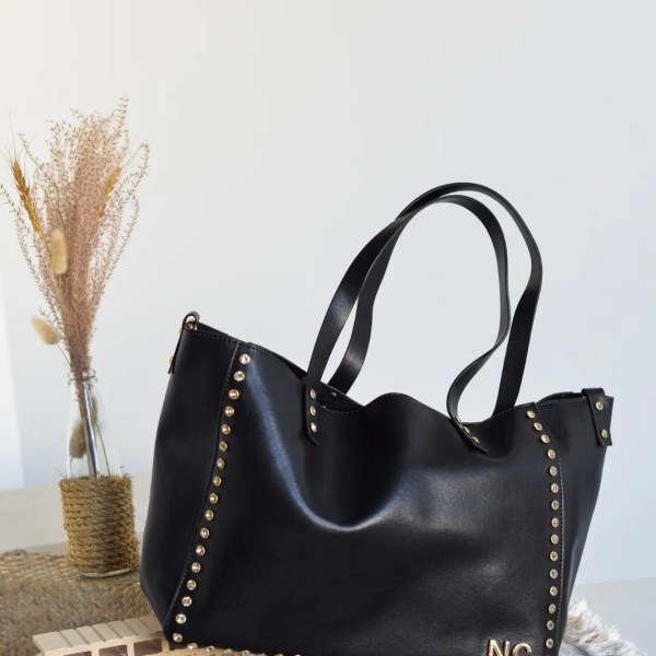 Shopper Noco tachas cristal