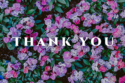 フリー写真画像『写真スタンプ：『Thank You』その15』[ID:12903]