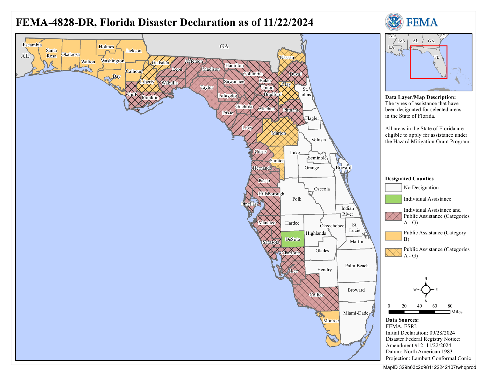 Florida Hurricane Risk By County Hurricane Irma S Staggering Power In Dec 4828 