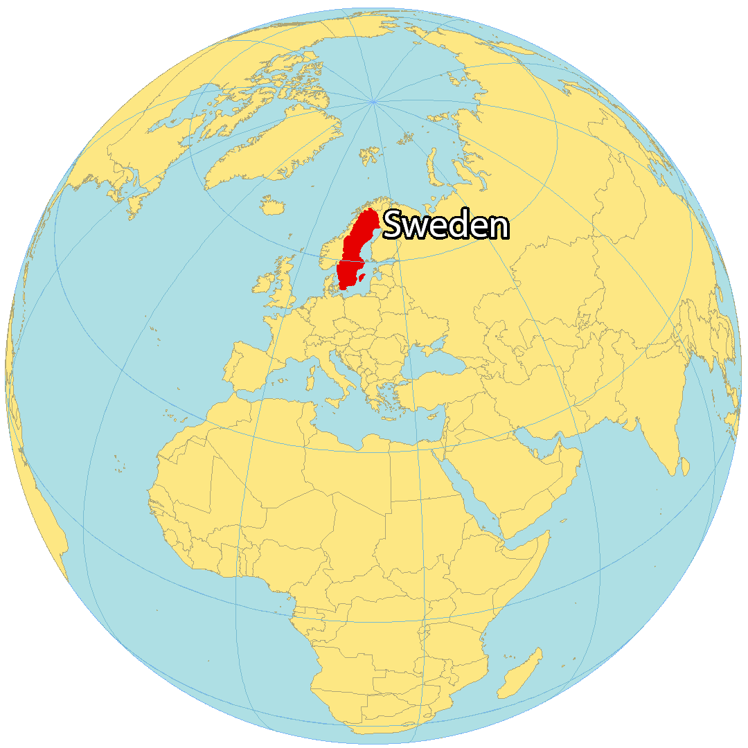 Sweden World Map Sweden World Map 