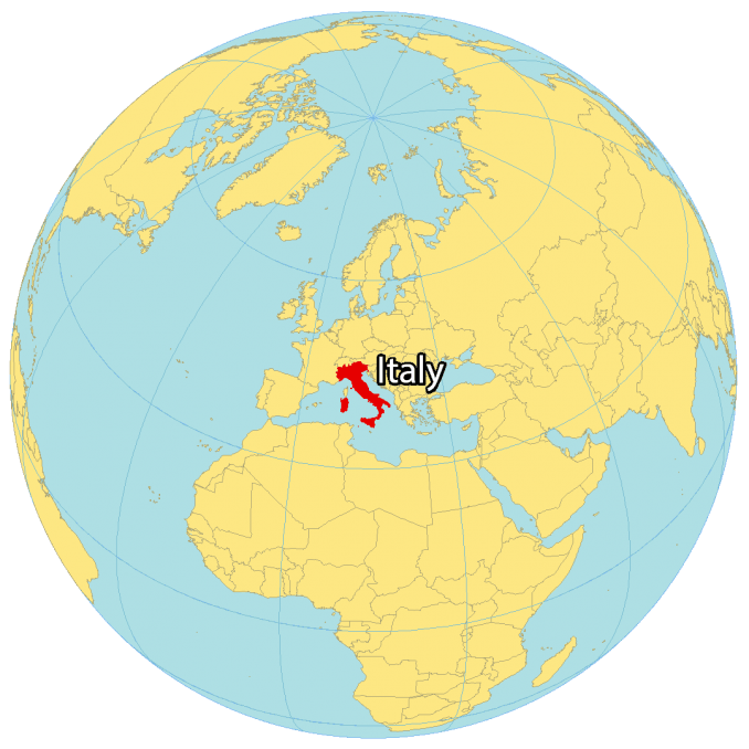 Map Of Italy Cities And Roads GIS Geography World.