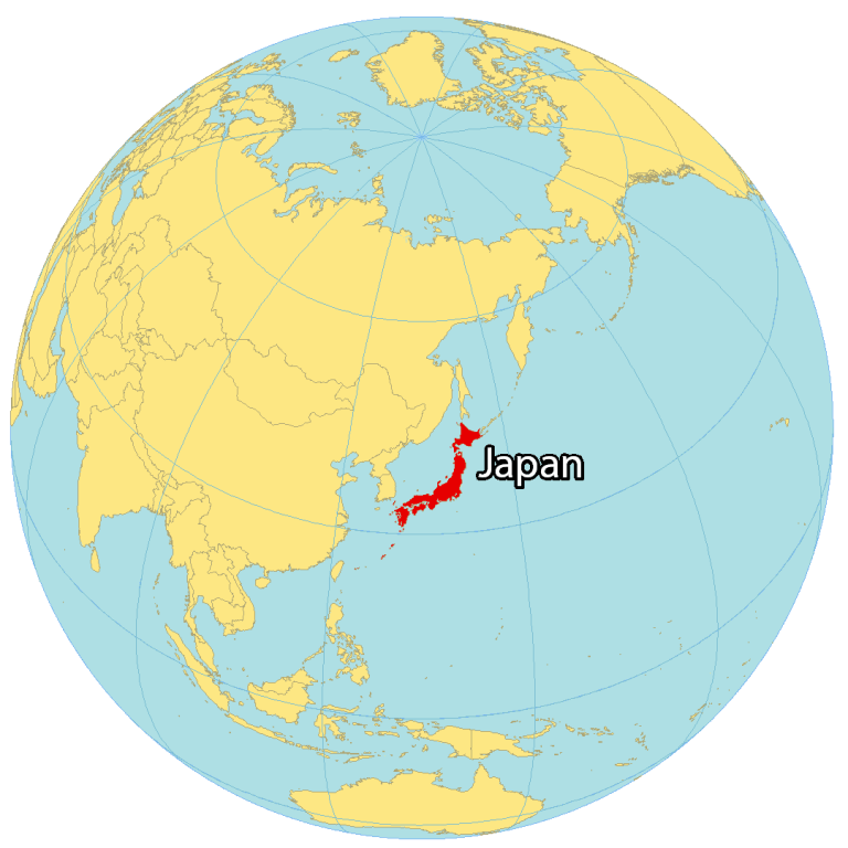 Map Of Japan Cities And Roads GIS Geography Japan World Map 768x768 