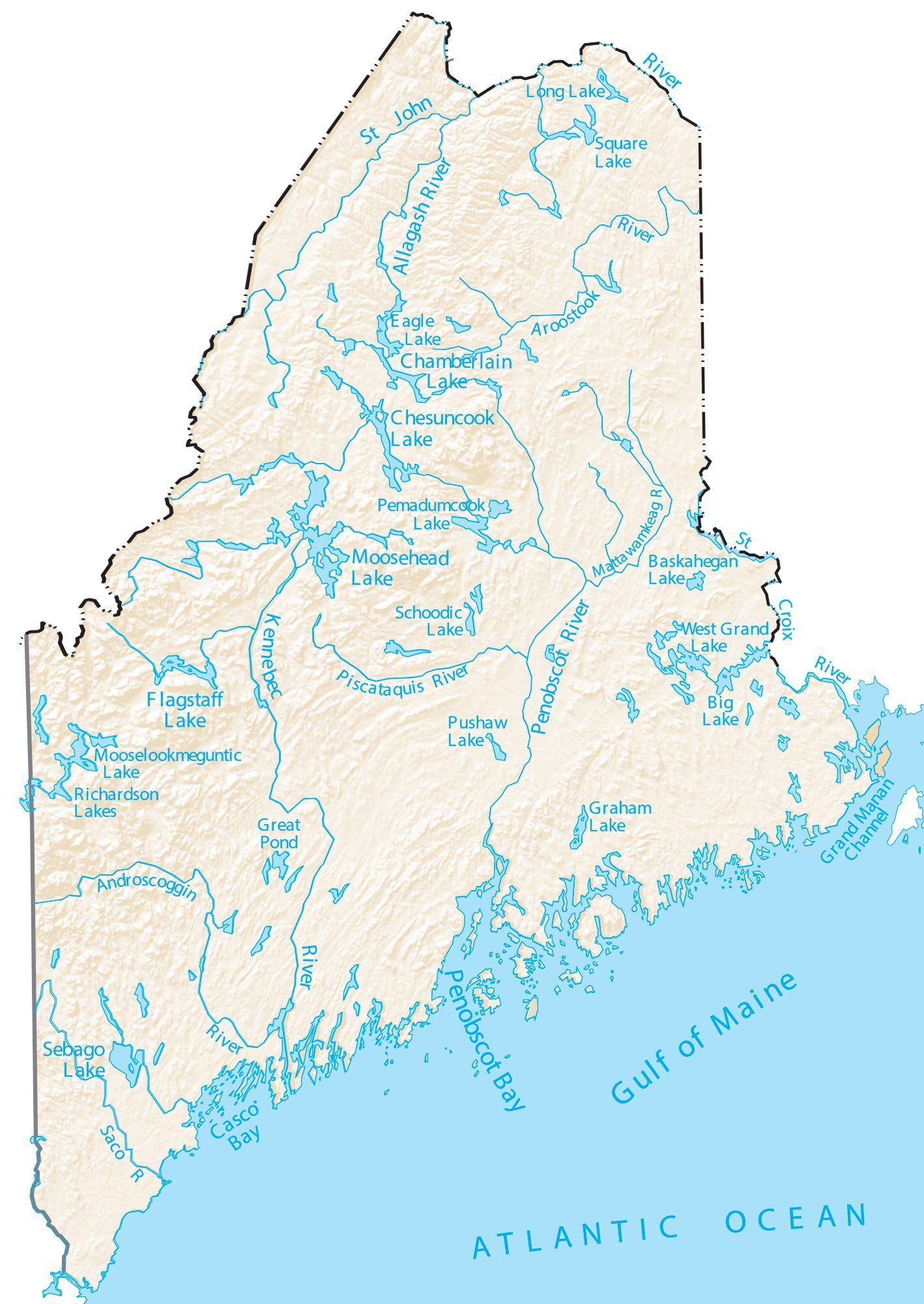 Penobscot Maine Map At Archie Cowley Blog Maine Rivers Lakes Map 