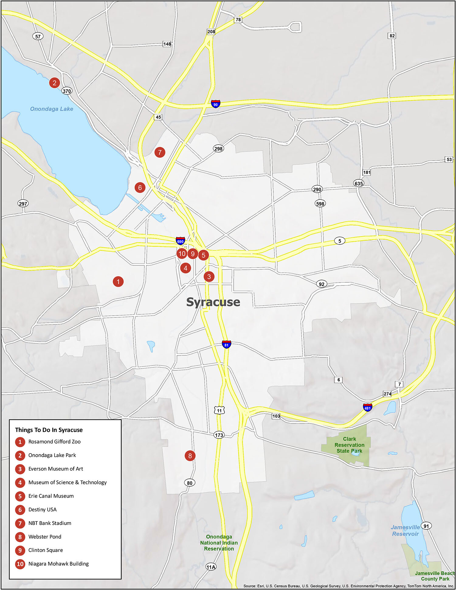 Syracuse Ny Mapquest At James Marts Blog Syracuse Things To Do 
