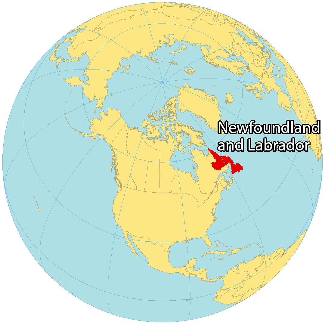 England Canada Map 