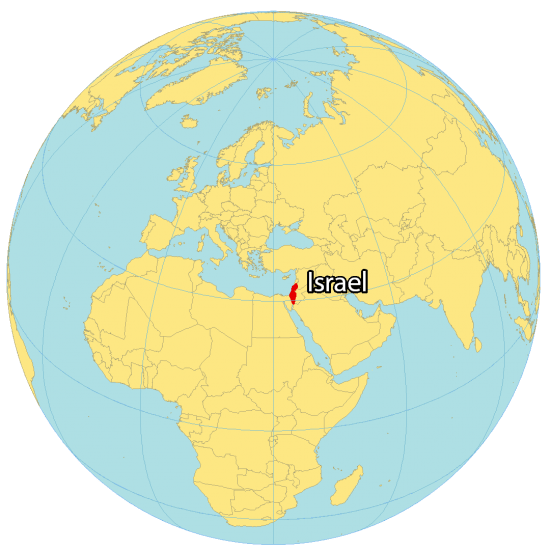Map Of Israel Cities And Roads GIS Geography Israel World Map 550x550 