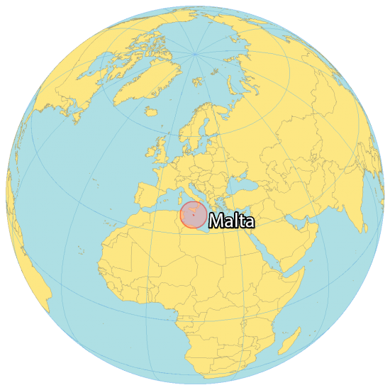 Malta Map Cities And Roads GIS Geography World.