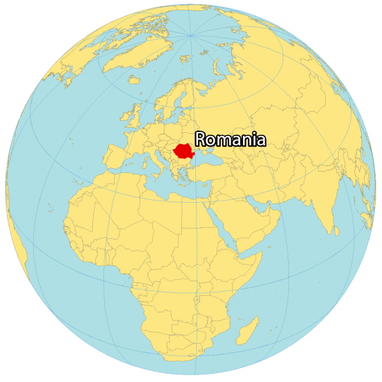 Map Of Romania Cities And Roads GIS Geography Romania World Map 550x550 
