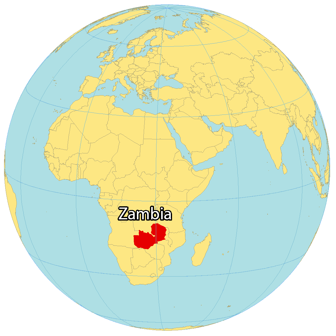 Zambia Map Cities And Roads GIS Geography Zambia World Map 