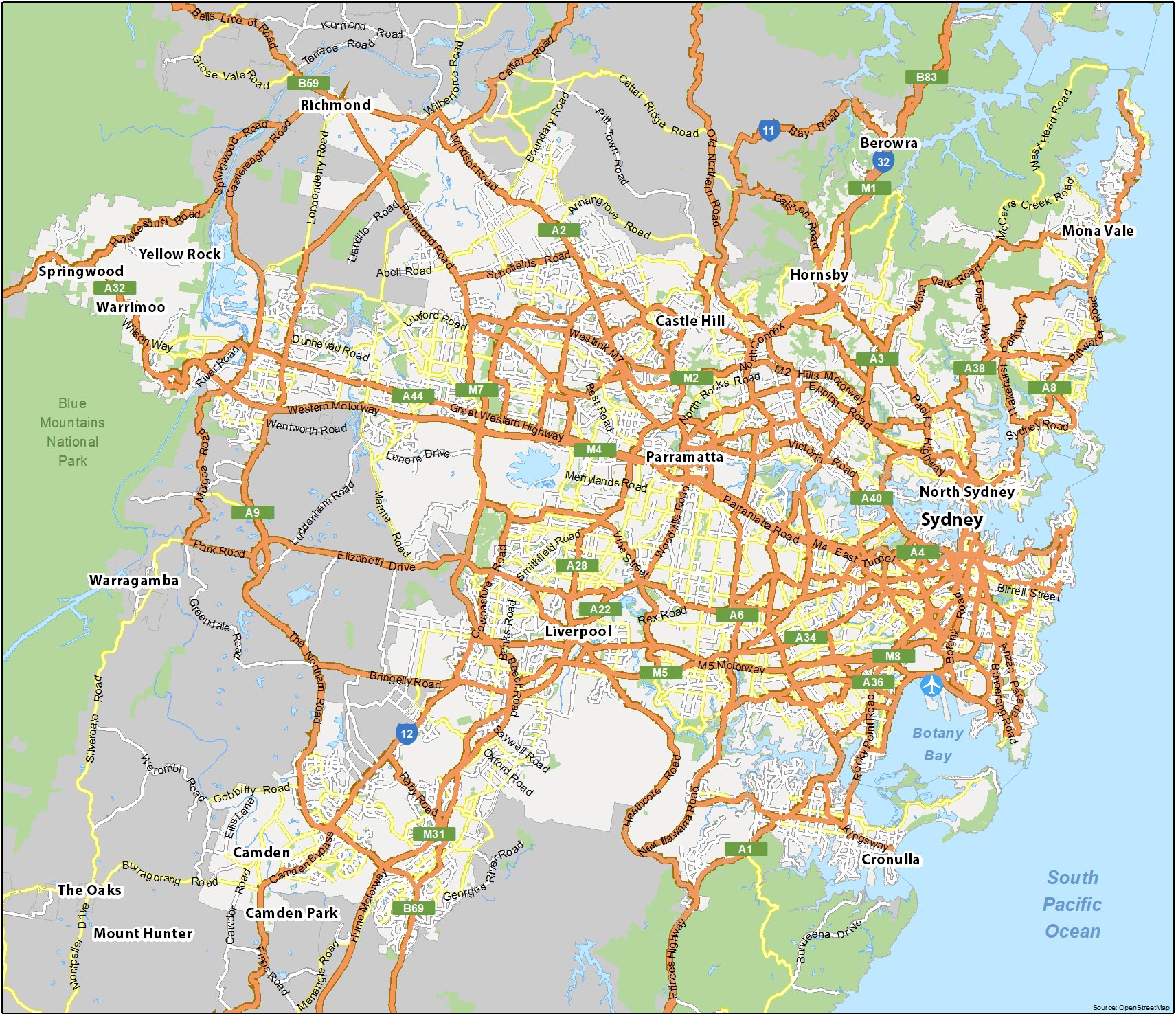 Sydney Tourist Spots Map Photos Com Sydney Map Australia 