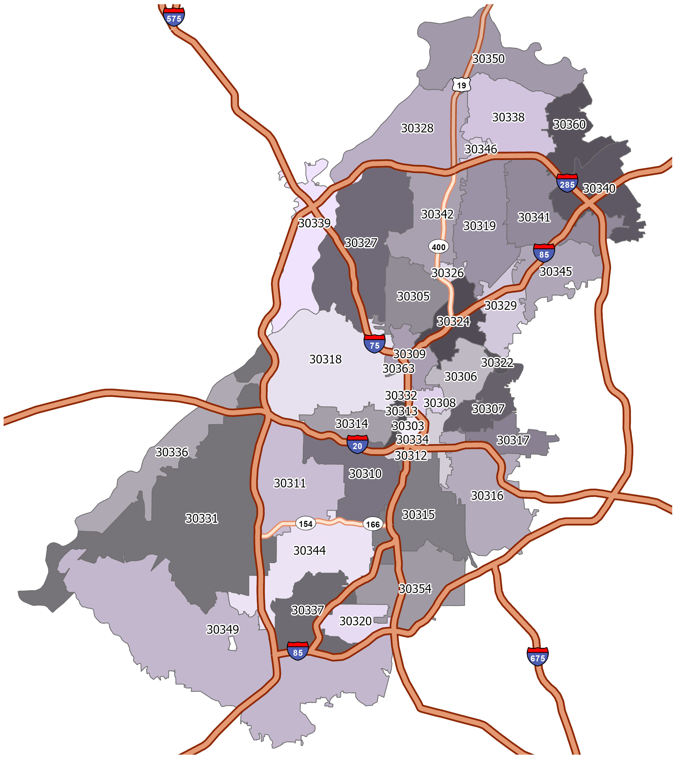Demystifying the power of area by zip code maps: a comprehensive guide