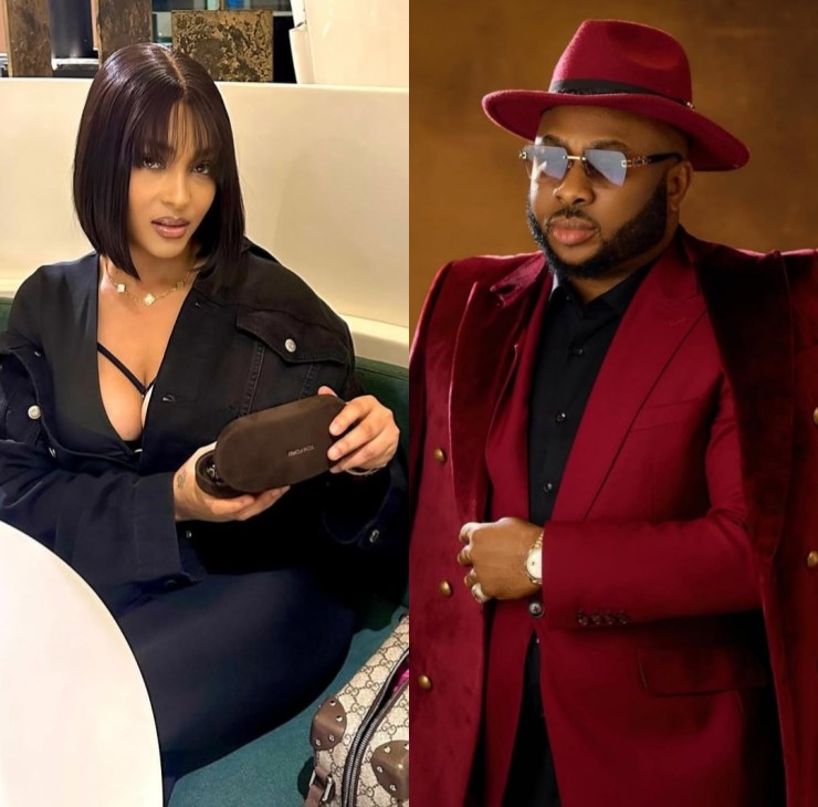 Rosy Meurer Debunks Claims That Her Husband, Olakunle Churchill, Beat Her Up!