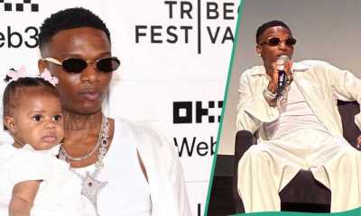 Wizkid Showoffs His Daughter For the First Time at Tribeca Premiere